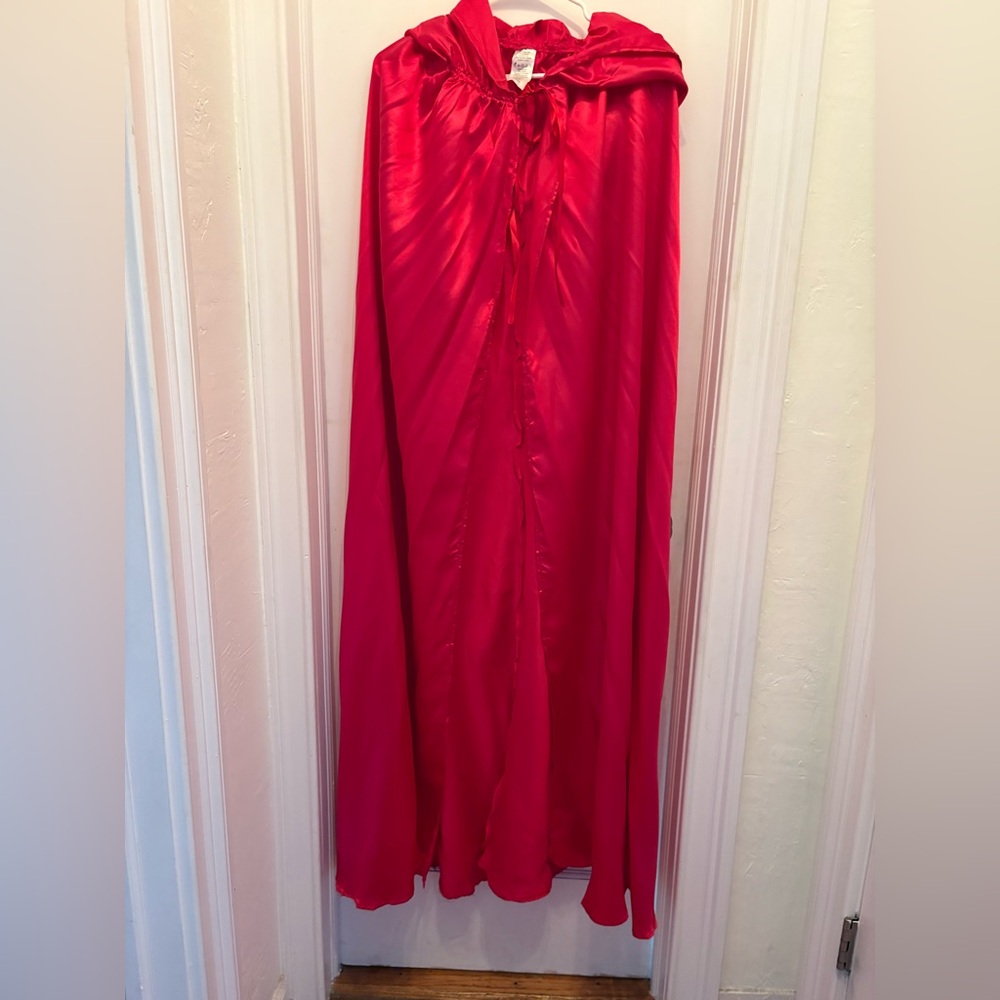 Coquette Flirty Sexy Chic Little Red Riding Hood Costume Dress and Cape Size M - Picture 6 of 8